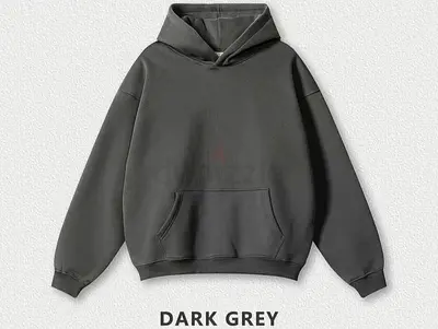 Dark Grey Unisex Hoodie - Size L, Good Condition