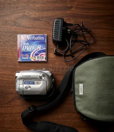 Vintage Canon DVD Camcorder - Classic Retro Tech (Excellent Condition)