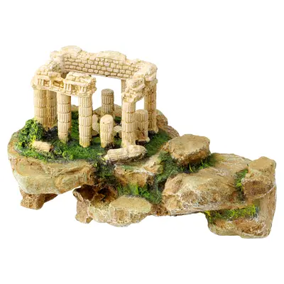 Aquarium Ornament - Ancient Ruins Decorative Rock Temple