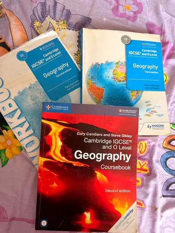 Geography books for sale