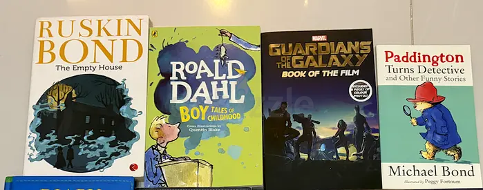 Set of 5 Classic Childrens Books — Ruskin Bond, Roald Dahl, Paddington, Guardians