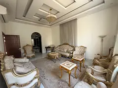 Luxury furnished villa for rent, 5 master bedrooms, Al Yasmin - Ajman