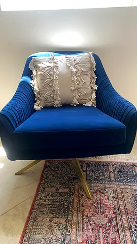 West Elm Swivel Chair
