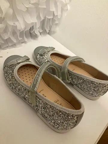 Geox Plié A Girls Glitter Ballet Flats