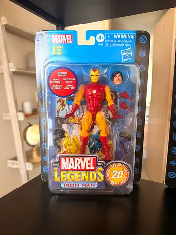 Marvel Legends 20th Anniversary Iron Man Figure — Boxed