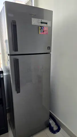 Whirlpool Double Door Refrigerator Silver