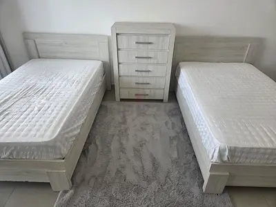 120 cm x 200 cm beds with dresser