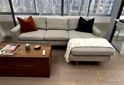 West Elm L Shape Sofa Excellent condition