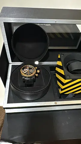 Brand New Graham Tourbillograph Trackmaster Automatic Chronograph | Limited edition of 50 Full Set