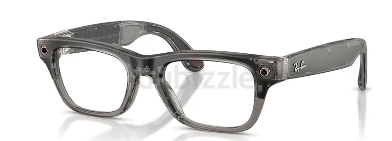 Ray-Ban META Gen 2 model 7001 color 8529 (transparent grey) size 50 comes in clean lenses. BRAND NEW