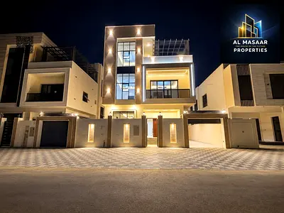 Your dream villa, modern design with a swimming pool and everything included, close to the mosque and at a negotiable price (including registration fe