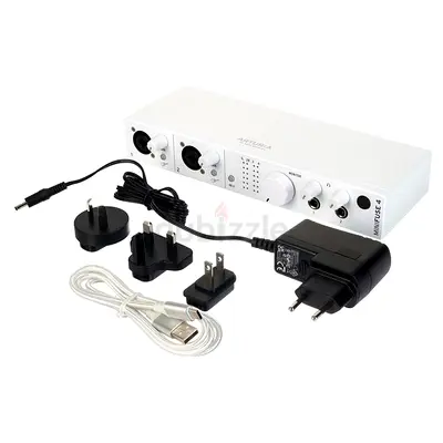 Arturia MiniFuse 4 USB Audio Interface with Power Adapters