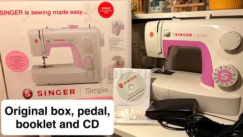 Singer Sewing Machine (Simple 3223) for sale