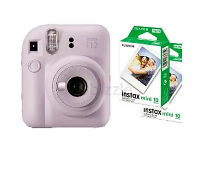 Fujifilm Instax Mini 12 Instant Camera with Extra Mini Film Pack