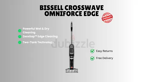 BISSELL CrossWave OmniForce Edge- Wet Dry Floor Cleaner