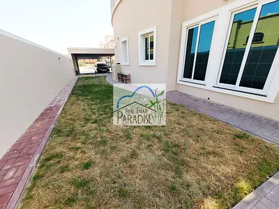 away from fly zone semi independent 4 bedrooms all master/private garden/maids room/4 parking space