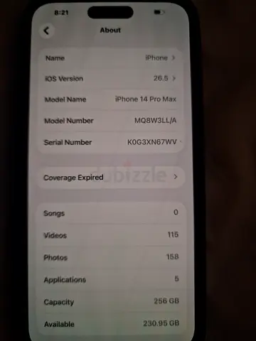 iPhone 14 Pro Max - 256GB (Good condition)