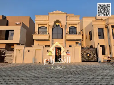 A unique opportunity at an attractive price and with no annual fees: Own a villa for sale in Ajman, first occupancy, freehold, super deluxe finishing,