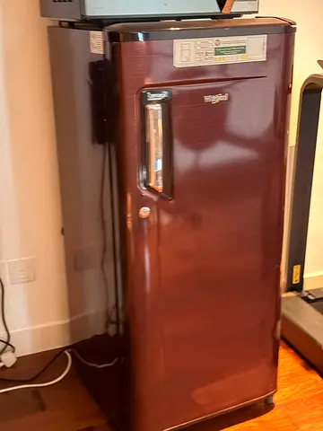 Whirlpool 190L Single Door Fridge – Wine Red (WMD 205 WN)