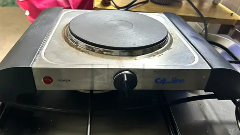 Single Electric Hot Plate / Portable Cooker - Used