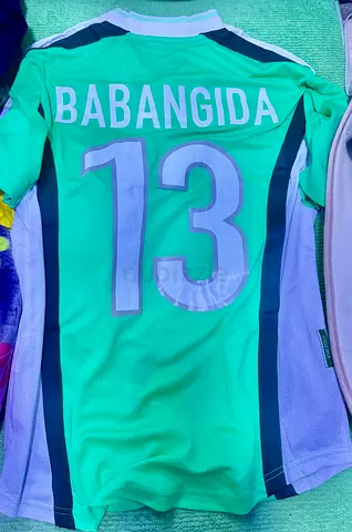 Nigeria retro Football Jersey  BABANGIDA #13
