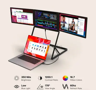 Triple Aero Pro Max monitors