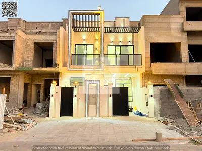 Villa for sale, super deluxe finishing. Price includes registration fees, electricity, and water.