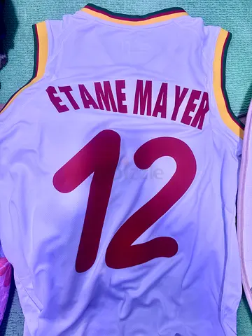 Cameroon retro Jersey ETAME MAYER 12 - Size M