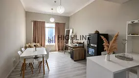 Fully Furnished 1 BR | Canal View | High Floor