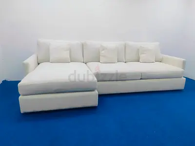 Excellent condition cratebarrel  lshape sofa