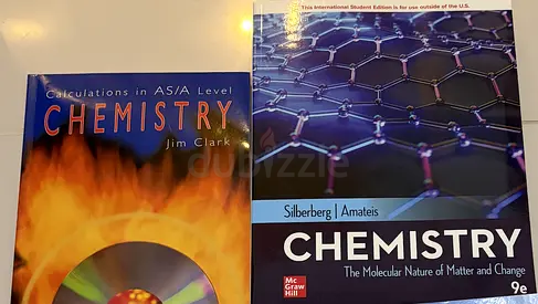 Two AS/A Level and University Chemistry Textbooks - Jim Clark Silberberg (9e)