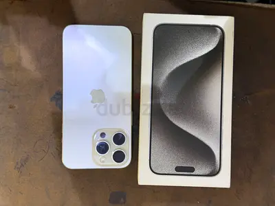 iPhone 15 Pro 512 Silver - Good Condition with Original Box