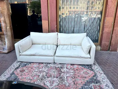 2 peice modular Sofa milos marina home