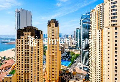 Unfurnished | Sea and Palm Views | Vacant Now