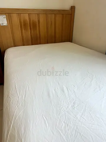 Wooden Bed / Mattress Support Frame dresser and night table