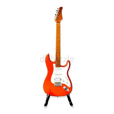 Steiner ST-EG600S Electric Guitar – Orange Gloss