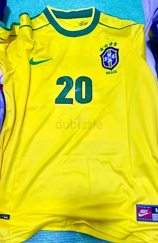 Brazil retro National Team Football Jersey #20
