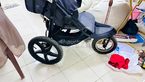 Hauck 3-Wheel Jogging Stroller - Good Used Condition
