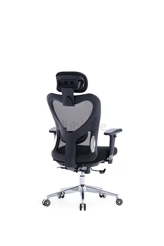 Ergonomic Mesh Office Chair with Headrest and Adjustable Armrests