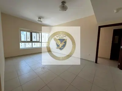 1BR apartment in Al Qasimia Al Mahatta, free AC, spacious layout, stunning view, family tower.