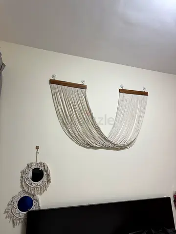 Handmade macrame wall hanging - boho decorative 3 pc (bank transfer or careempay only)