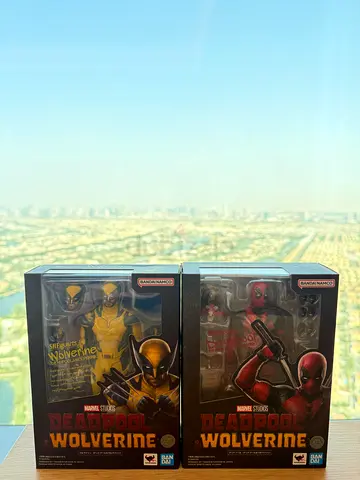 SHF Figuarts BANDAI Marvel SuperHeroes - Deadpool  Wolverine BRAND NEW