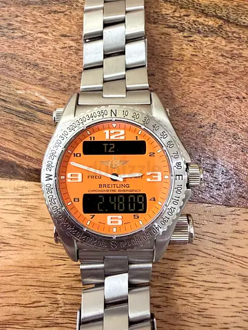 Breitling aerospace emergency rare color mint in full set