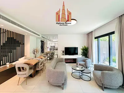 BRAND NEW FULLY FURNISHED 3BHK SEMI DEDICATED VIILA WITH MAID-ROOM-RENT 185k