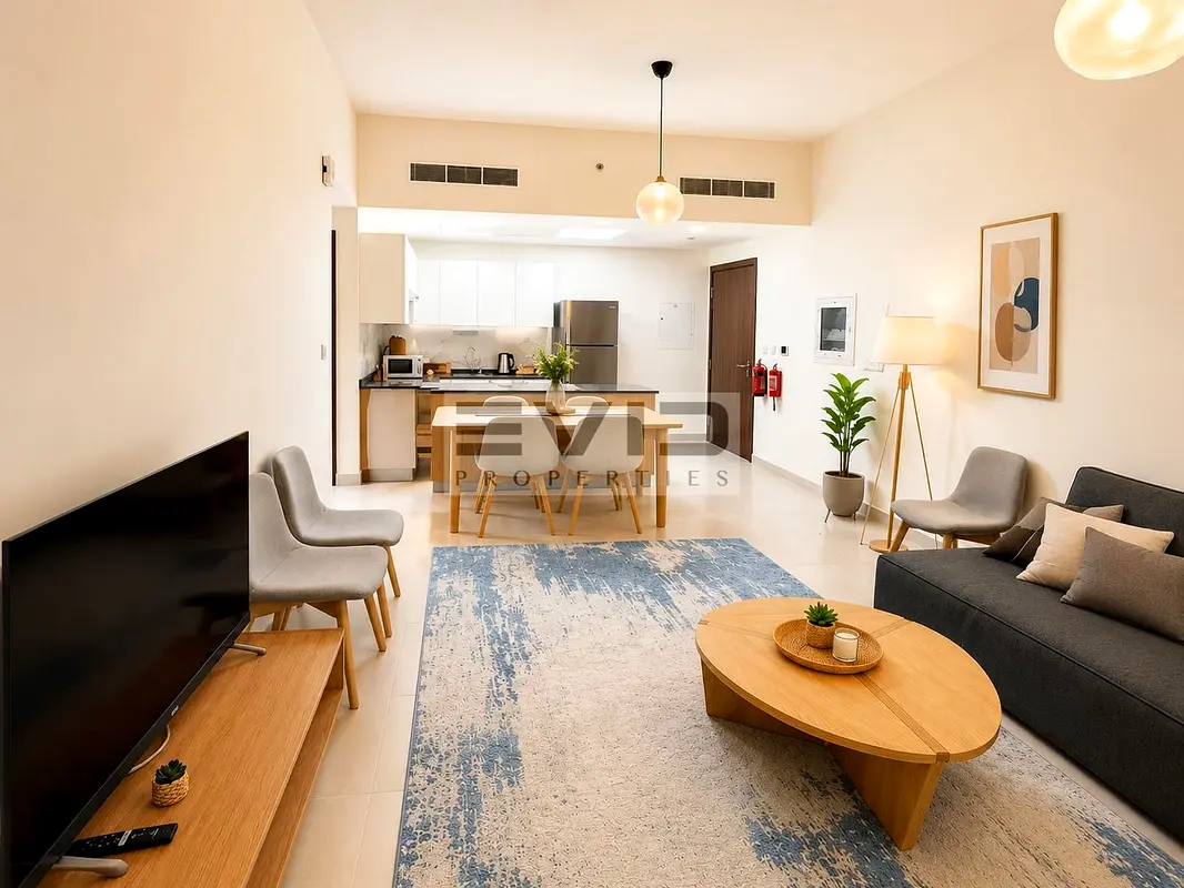 Furnished 1BR | Near Metro | Al Furjan
