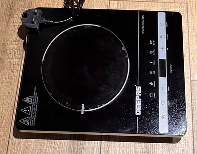 Geepas Single Burner Induction Cooktop - Used, Working