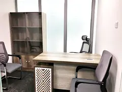 FURNISHED OFFICE | CHILLER & DEWA FREE | 18,300 YEARLY.