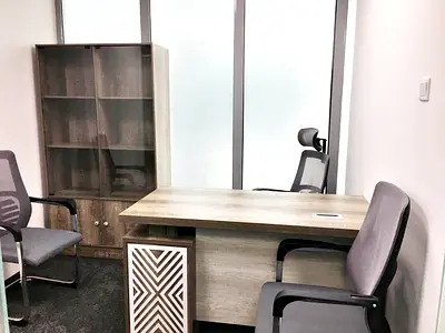 FURNISHED OFFICE | CHILLER & DEWA FREE | 18,300 YEARLY.
