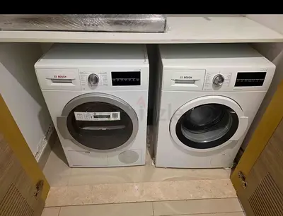 Bosch series 6 model 9 kg washer and 9 kg dryer separate set neat and clean perfect working