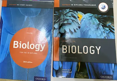 Oxford IB Biology textbooks - 2 volumes (Course Companion + Study Guide), 2014 edition